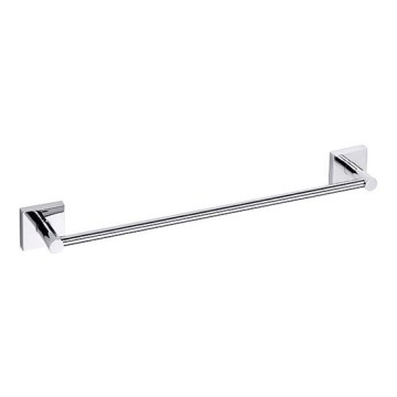 Suporte para toalhas 50,5x5,5 cm prateado