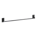 Suporte para toalhas 64,5x7,2 cm aço inoxidável/preto