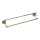 Suporte para toalhas 66,5x12,5 cm bronze