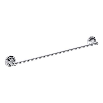 Suporte para toalhas 66,5x6,5 cm prateado