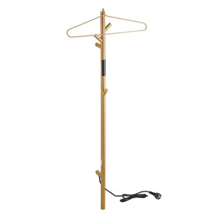 Suporte para toalheiro elétrico 45x12,2 cm dourado