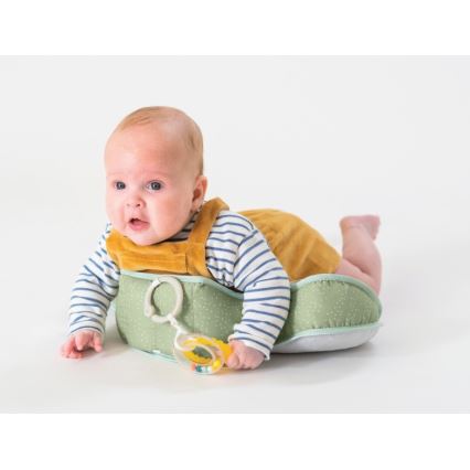 Taf Toys - Almofada para bebé de barriga para baixo TUMMY-TIME savana