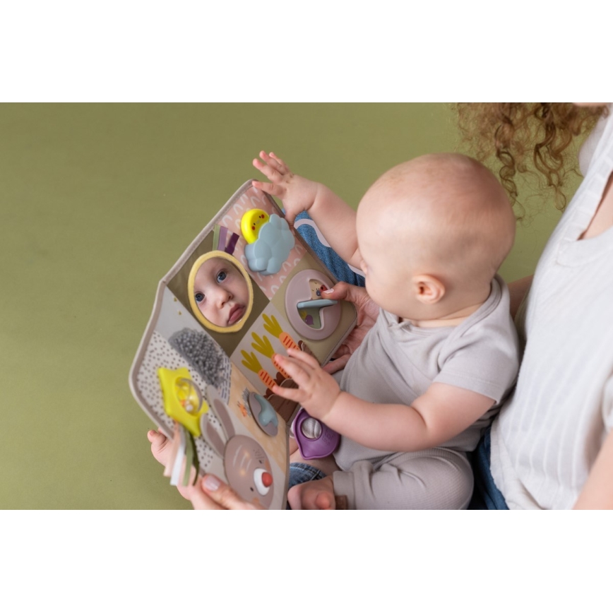 Taf Toys - Centro de brincadeira de berço com uma melodia Jardim 3xAAA