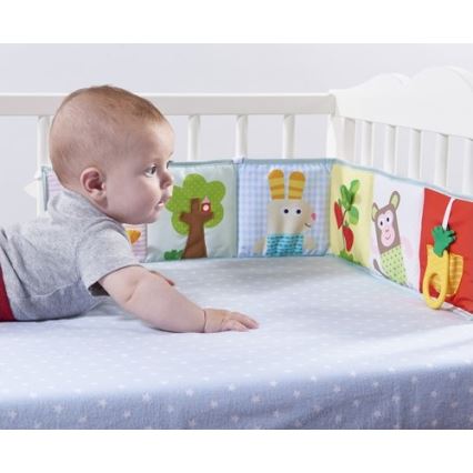 Taf Toys - Livro têxtil para crianças 3em1 animais