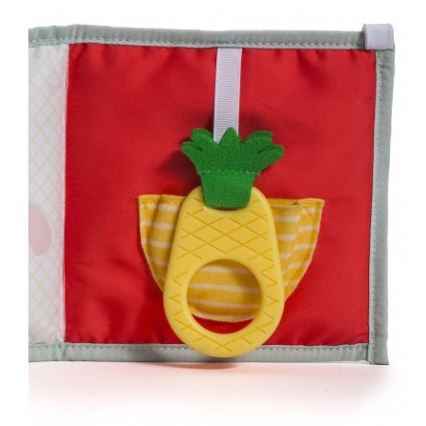 Taf Toys - Livro têxtil para crianças 3em1 animais