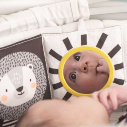 Taf Toys - Livro têxtil para crianças 3em1 savana