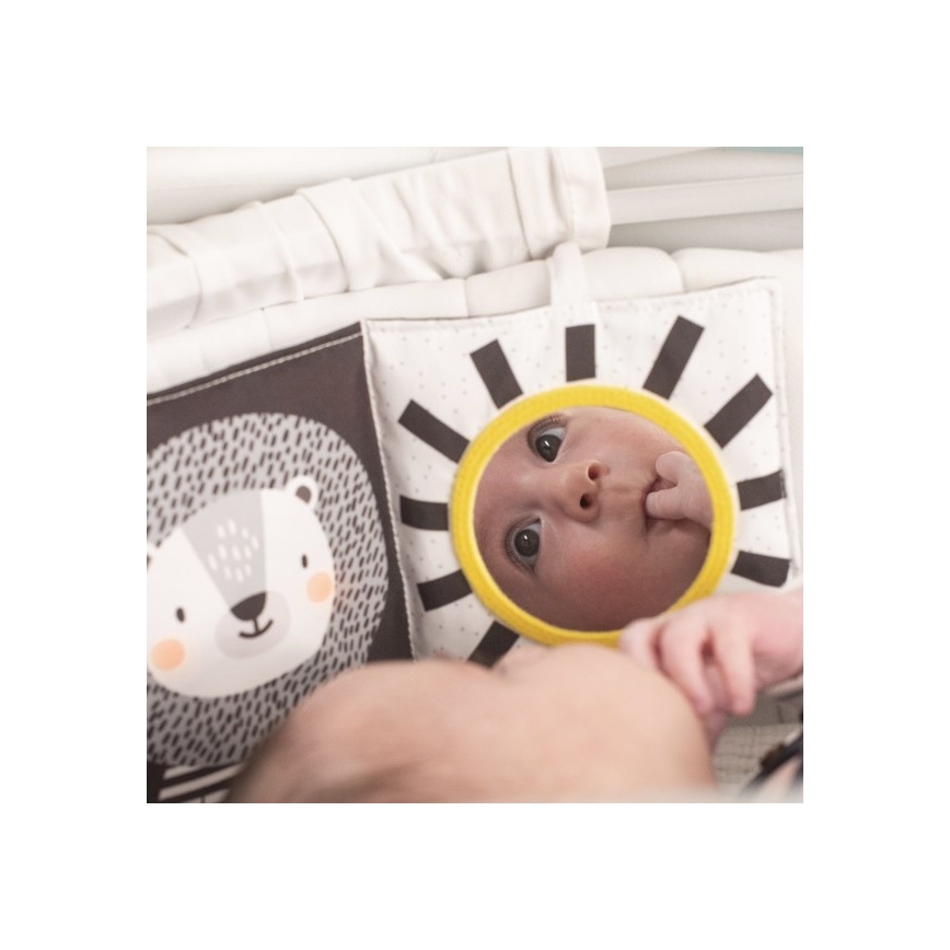 Taf Toys - Livro têxtil para crianças 3em1 savana