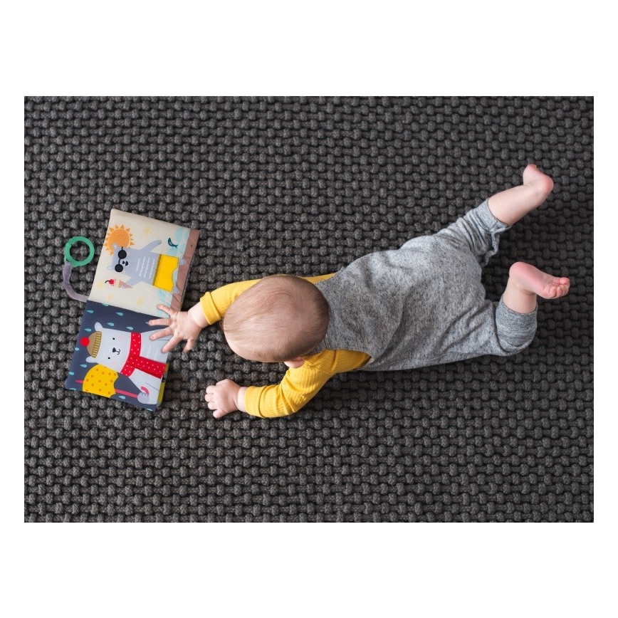 Taf Toys - Livro têxtil para crianças urso