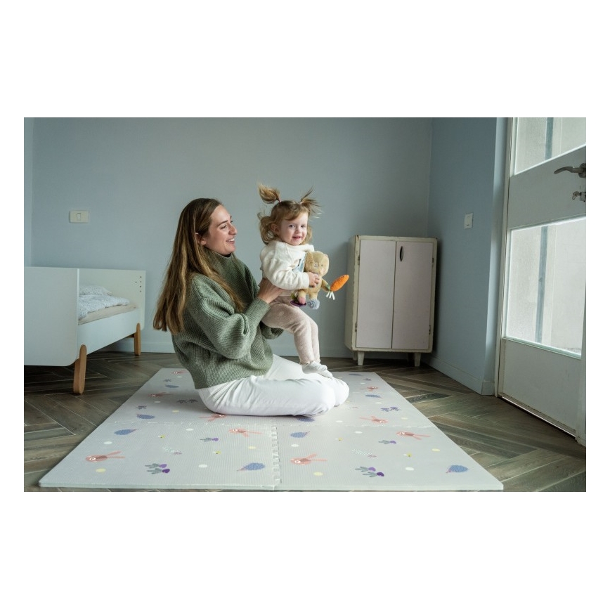 Taf Toys - Tapete de criança para brincar XL Puzzle Jardim