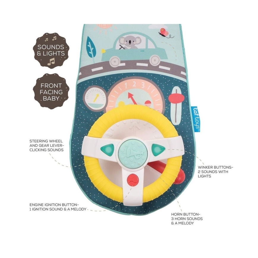 Taf Toys - Volante suspenso para carro coala 2xAA