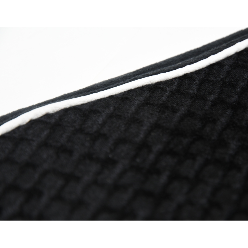 Tampa do assento aquecida com um termóstato 12V preto