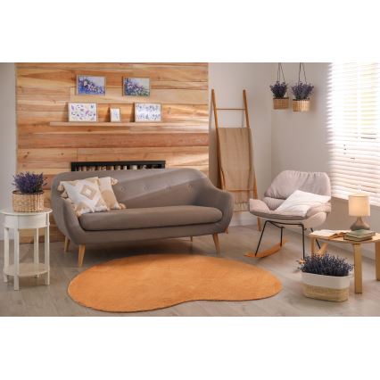 Tapete antiderrapante LOREN 120x170 cm laranja