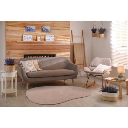 Tapete antiderrapante LOREN 160x230 cm bege
