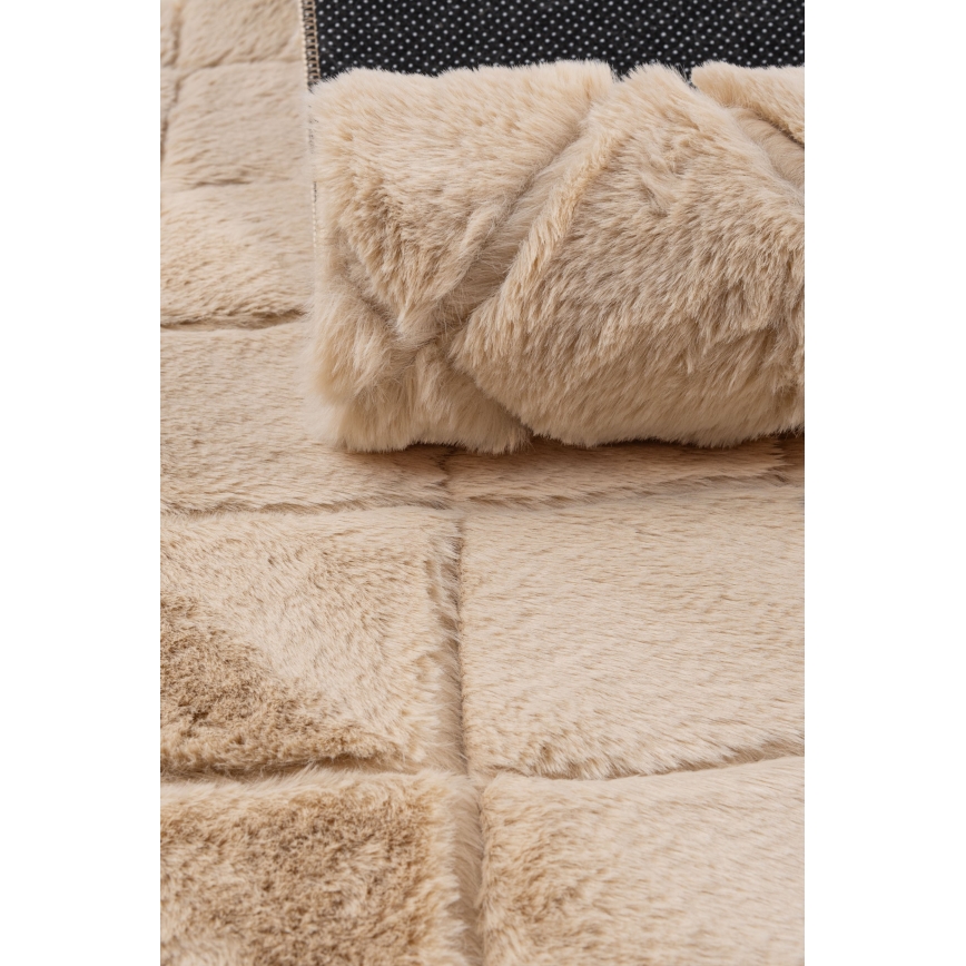 Tapete antiderrapante MODENA NEW 120x160 cm bege