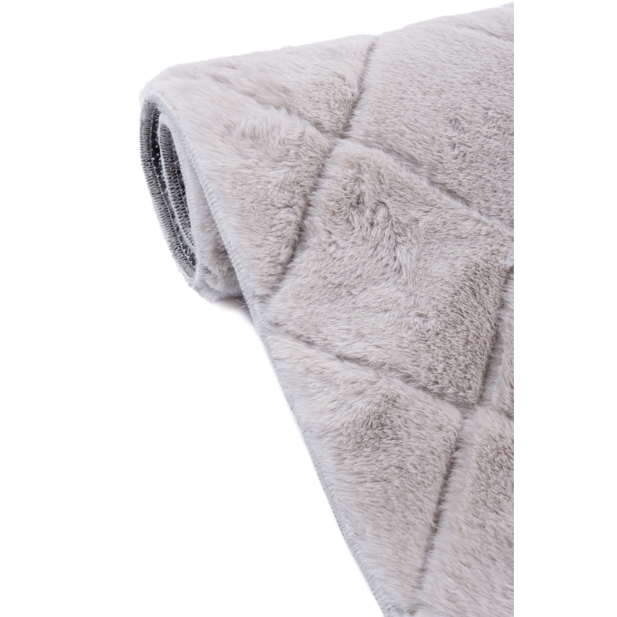 Tapete antiderrapante MODENA NEW 80x140 cm cinzento