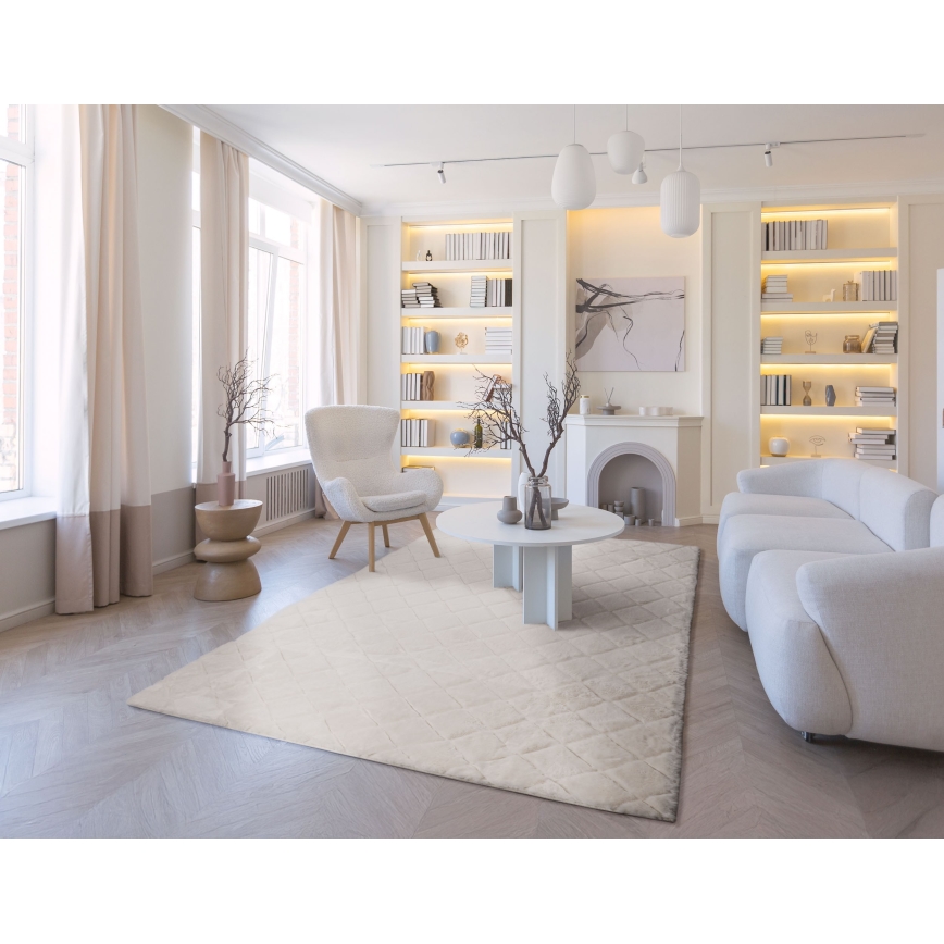 Tapete antiderrapante MODENA NEW 80x140 cm creme