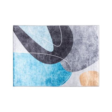 Tapete antiderrapante PRINT SHINE 120x170 cm multicolorido
