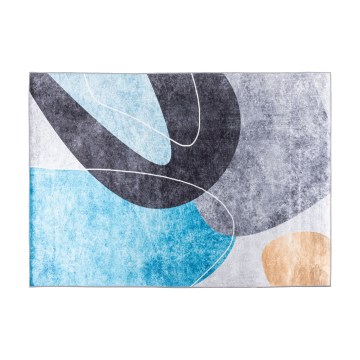 Tapete antiderrapante PRINT SHINE 160x230 cm multicolorido