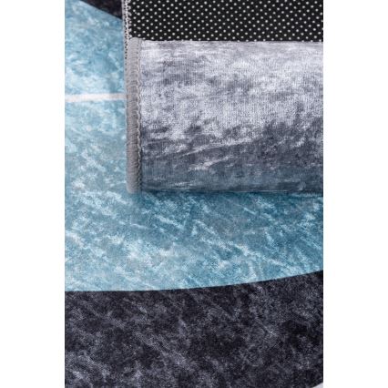 Tapete antiderrapante PRINT SHINE 160x230 cm multicolorido