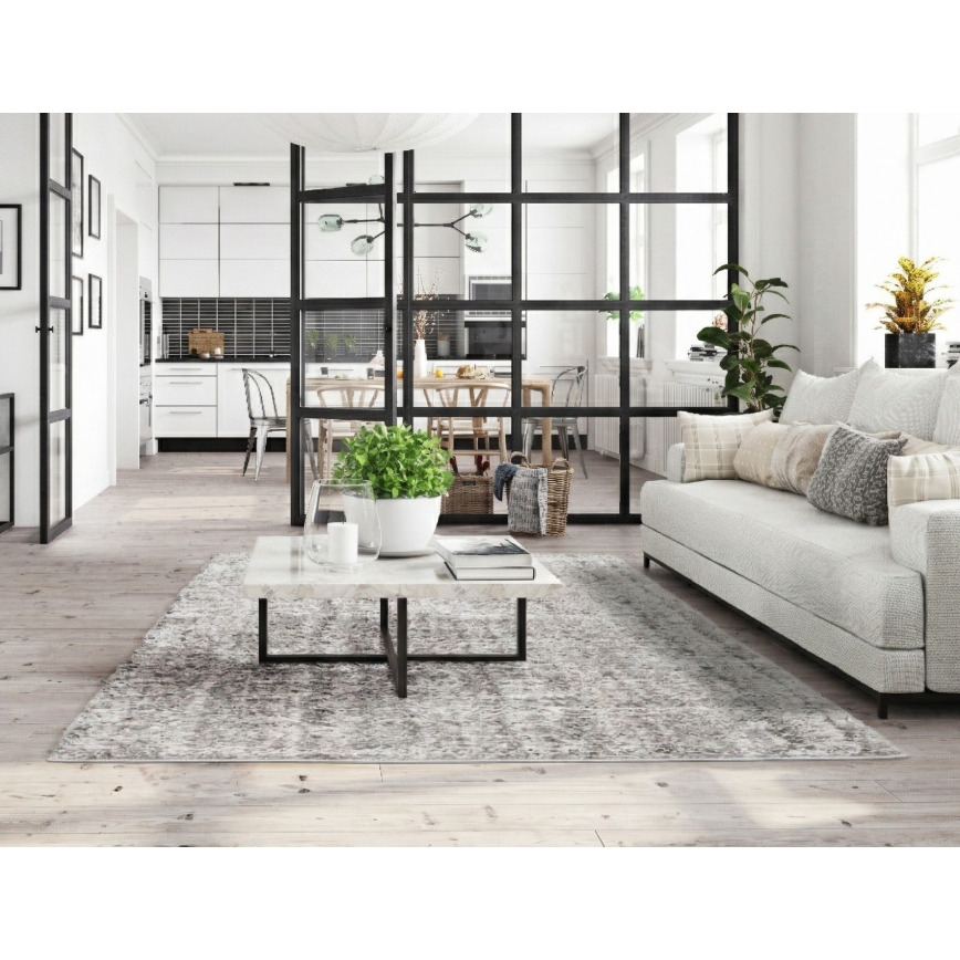 Tapete BILBAO SHAGGY 120x160 cm cinzento/antracite