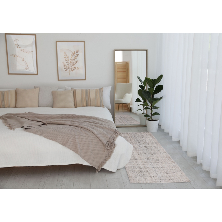 Tapete BILBAO SHAGGY 80x150 cm bege