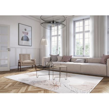 Tapete CREATION 160x230 cm 1950 g/m2 cinzento/bege