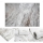 Tapete CREATION 200x290 cm 1950g/m2 cinzento/castanho/padrão marmorizado