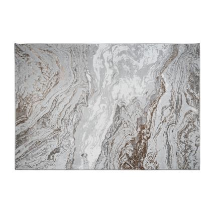 Tapete CREATION 200x290 cm 1950g/m2 cinzento/castanho/padrão marmorizado