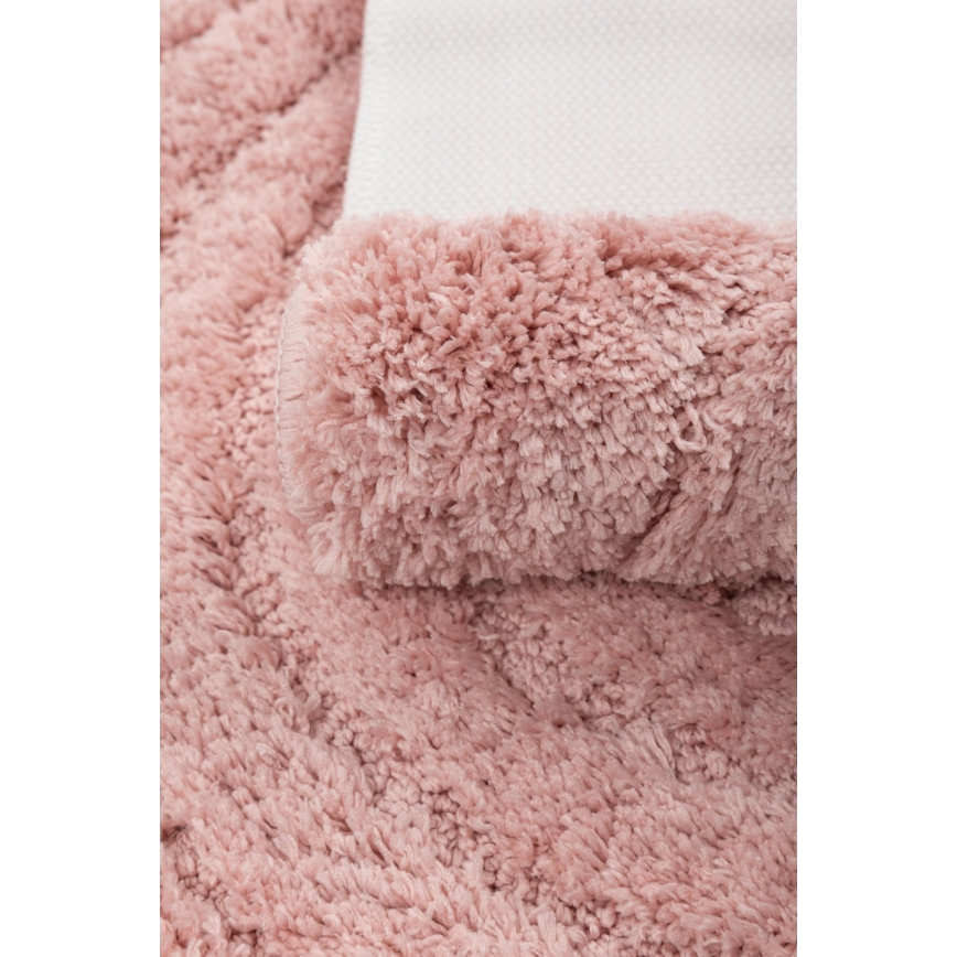 Tapete de banho CARMEN 50 x 80 cm, rosa