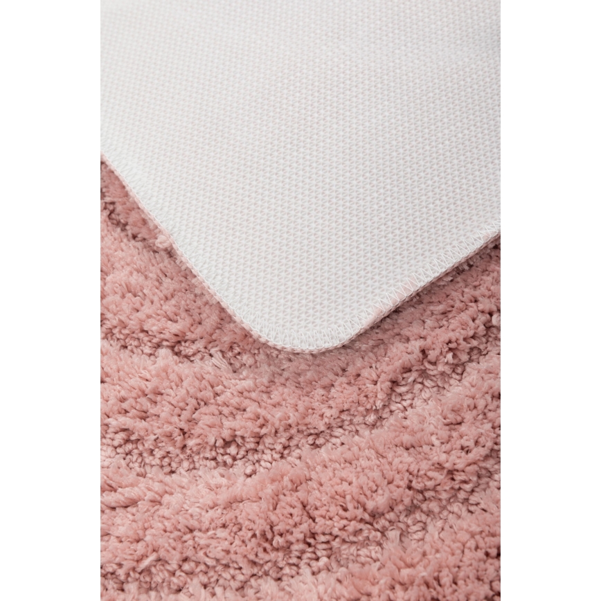 Tapete de banho CARMEN 50 x 80 cm, rosa