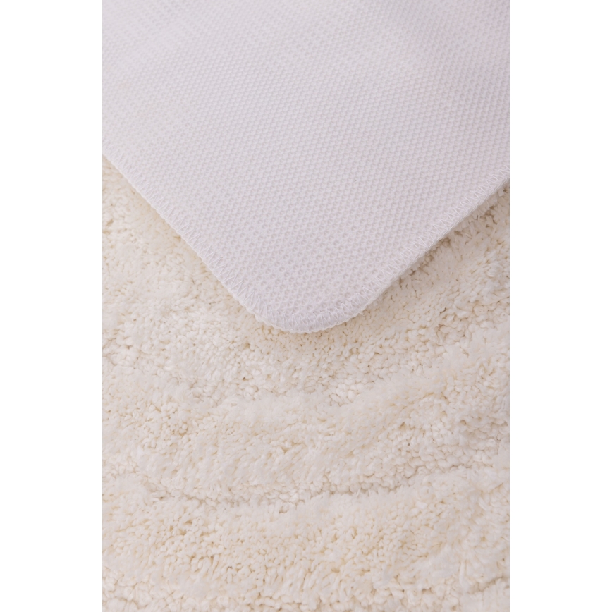 Tapete de banho CARMEN 50x80 cm creme