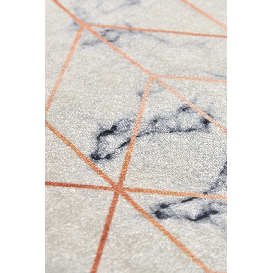 Tapete de banheiro MOREA 40x60 cm bege