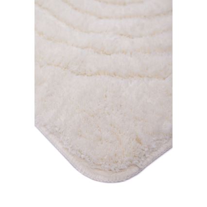 Tapete de casa de banho CARMEN 50x80 cm creme