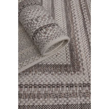 Tapete de exterior ORIA 70x140 cm cinzento
