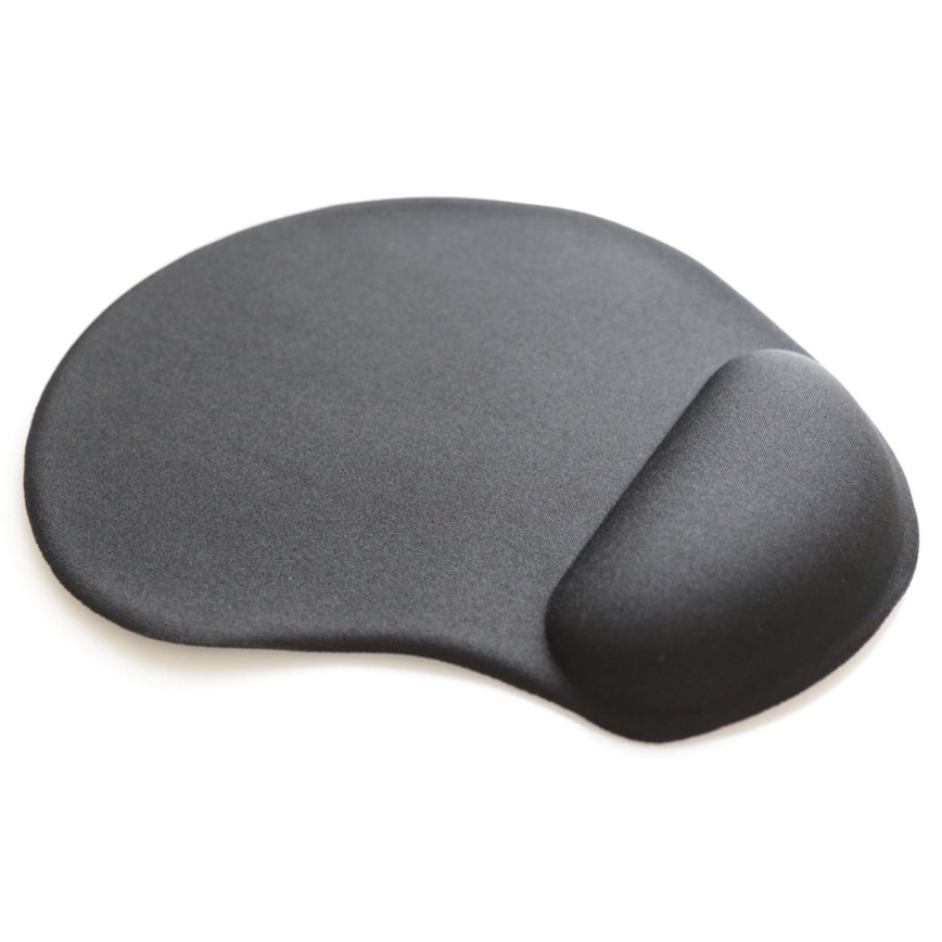 Tapete de rato em gel preto