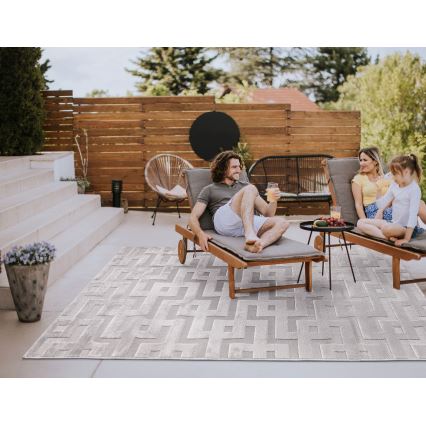 Tapete DORA 160x220 cm cinzento