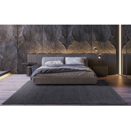 Tapete FIR WOOL 70x140 cm 2600 g/m2 antracite/natural