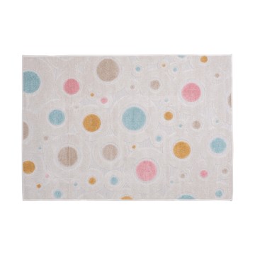 Tapete infantil PIAR 160x230 cm multicolorido/bolinhas