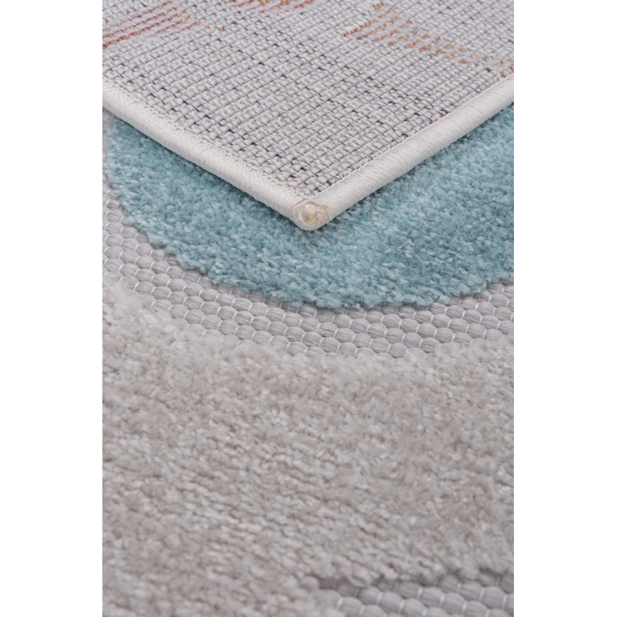 Tapete infantil PIAR 80x150 cm multicolorido/bolinhas