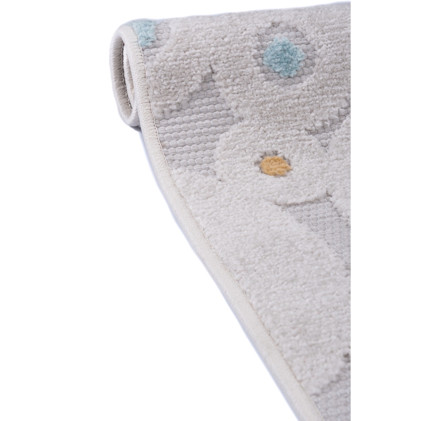 Tapete infantil PIAR 80x150 cm multicolorido/bolinhas