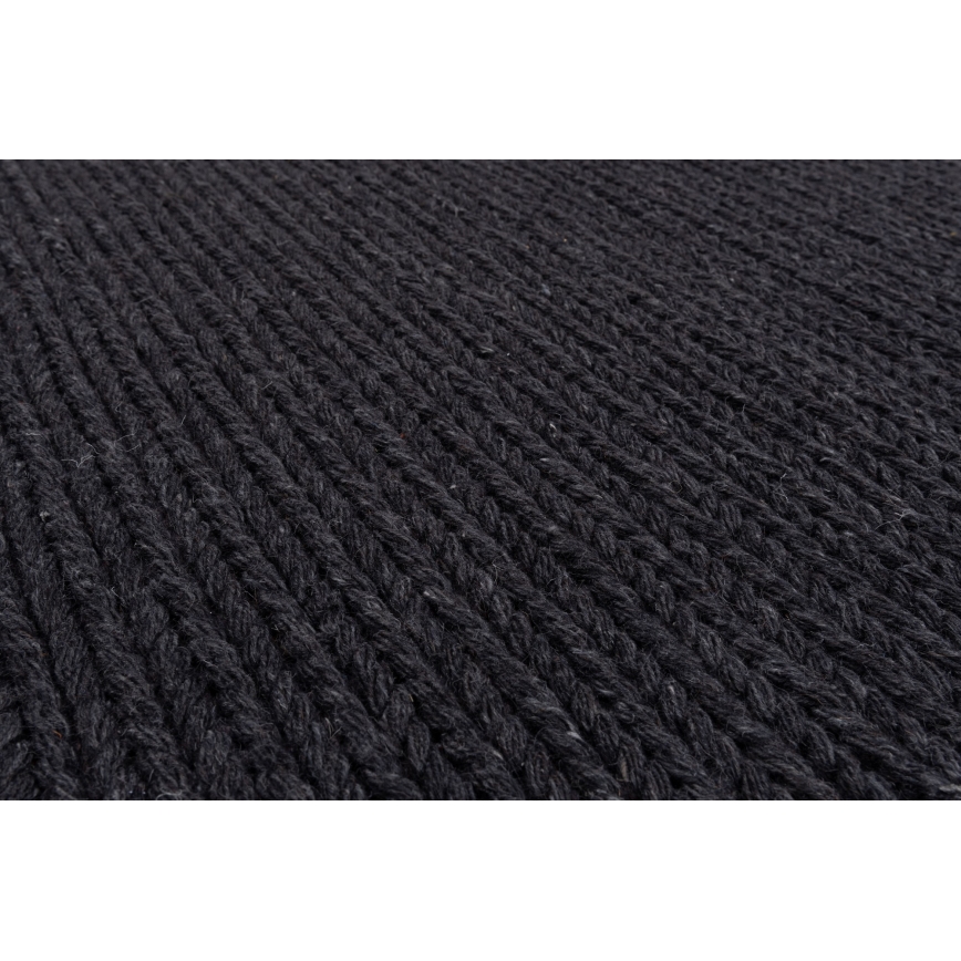 Tapete natural FIR WOOL 120x170 cm 2600 g/m2 antracite