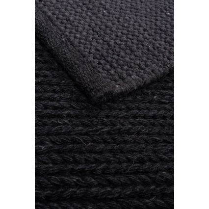 Tapete natural FIR WOOL 120x170 cm 2600 g/m2 antracite