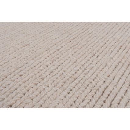 Tapete natural FIR WOOL 120x170 cm 2600 g/m2 creme