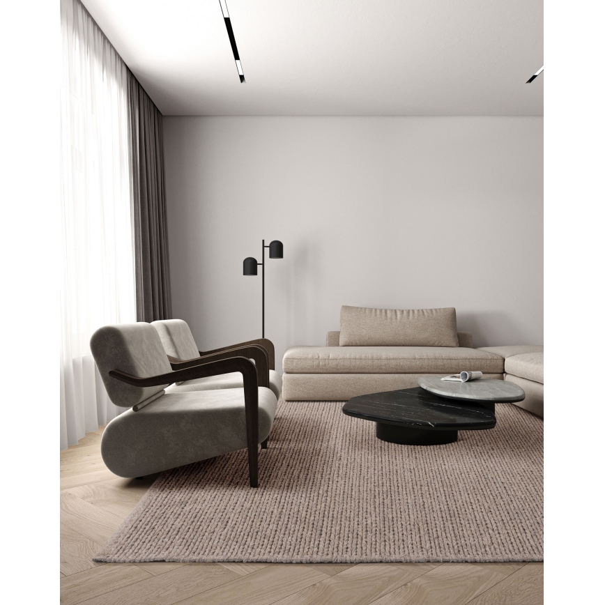 Tapete natural FIR WOOL 160x230 cm 2600 g/m2 bege