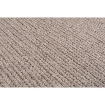 Tapete natural FIR WOOL 160x230 cm 2600 g/m2 bege