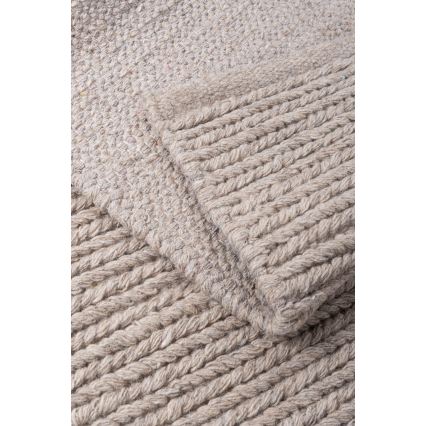 Tapete natural FIR WOOL 160x230 cm 2600 g/m2 bege