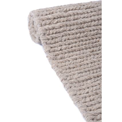 Tapete natural FIR WOOL 160x230 cm 2600 g/m2 bege