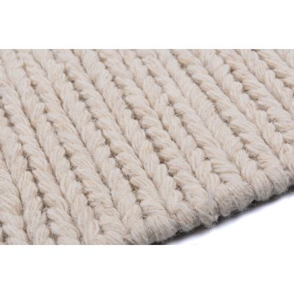 Tapete natural FIR WOOL 160x230 cm 2600 g/m2 creme