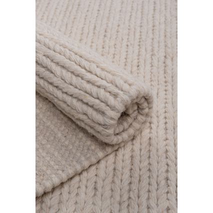 Tapete natural FIR WOOL 160x230 cm 2600 g/m2 creme
