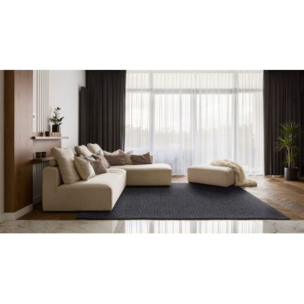 Tapete natural FIR WOOL 70x140 cm 2600 g/m2 antracite